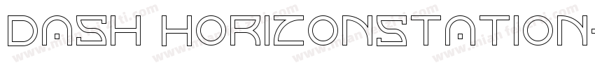 Dash HorizonStation字体转换